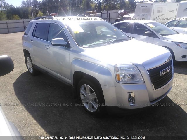 2CTFLSE50B6407235 - 2011 GMC TERRAIN SLE SILVER photo 1