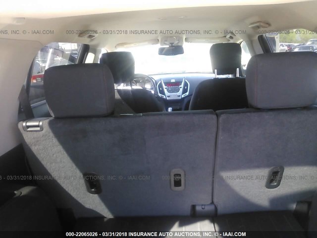 2CTFLSE50B6407235 - 2011 GMC TERRAIN SLE SILVER photo 8