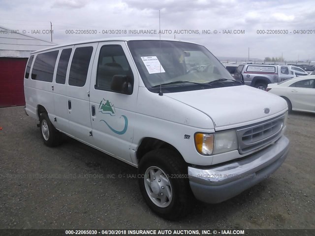 1FBSS31S8YHA15190 - 2000 FORD ECONOLINE E350 SUPER DUTY WAGON WHITE photo 6