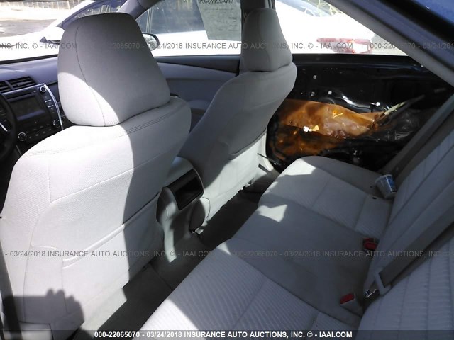 4T1BF1FK9FU958508 - 2015 TOYOTA CAMRY LE/XLE/SE/XSE ლურჯი ფოტო 8