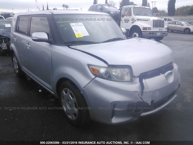 JTLZE4FE8CJ011530 - 2012 TOYOTA SCION XB SILVER photo 1