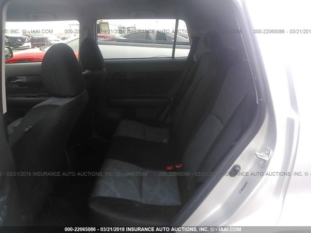 JTLZE4FE8CJ011530 - 2012 TOYOTA SCION XB SILVER photo 8