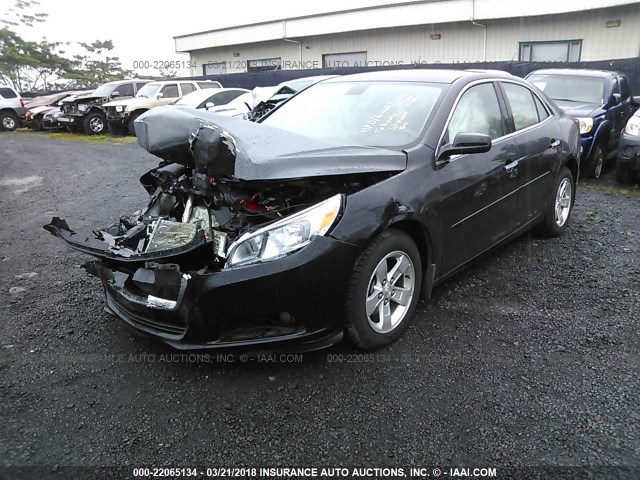 1G11B5SL0EF214101 - 2014 CHEVROLET MALIBU LS შავი ფოტო 2