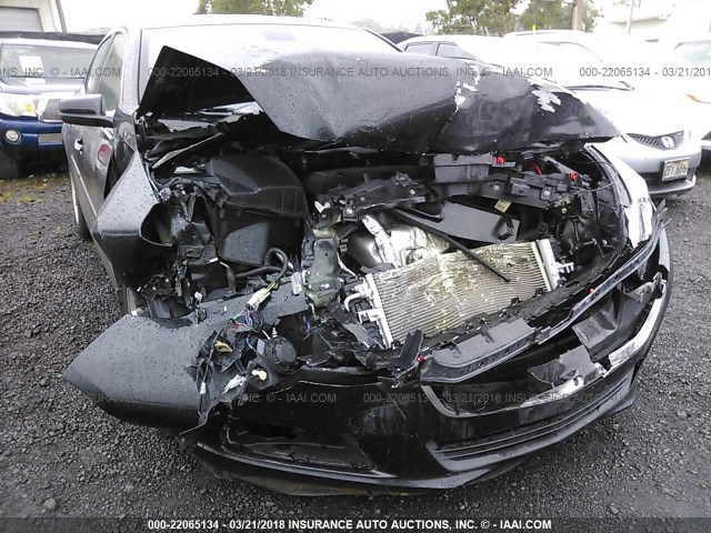 1G11B5SL0EF214101 - 2014 CHEVROLET MALIBU LS შავი ფოტო 6