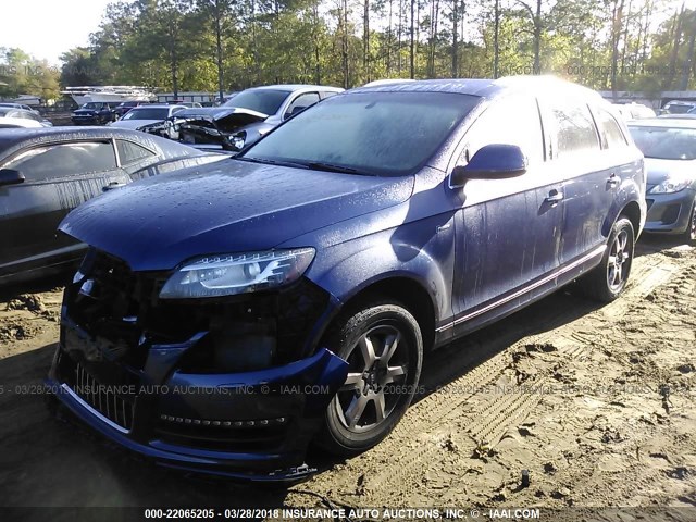 WA1CGAFE4FD020930 - 2015 AUDI Q7 PREMIUM BLUE photo 2