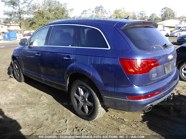 WA1CGAFE4FD020930 - 2015 AUDI Q7 PREMIUM BLUE photo 3