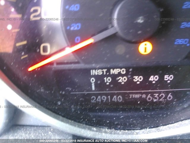 JH4KB16565C009236 - 2005 ACURA RL Boz foto 7