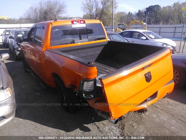 1C6RR6MT8FS677158 - 2015 RAM 1500 SPORT ORANGE photo 3