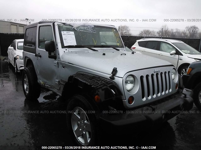 1J4AA2D10BL596285 - 2011 JEEP WRANGLER SPORT 银色 照片 6