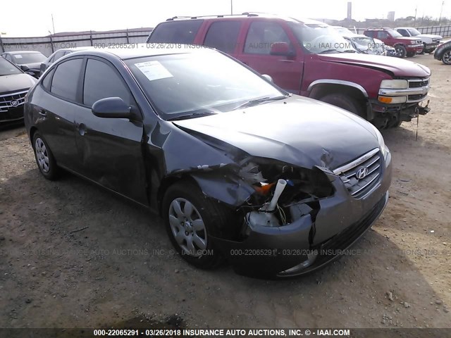 KMHDU46D29U603105 - 2009 HYUNDAI ELANTRA GLS/SE GRAY photo 1