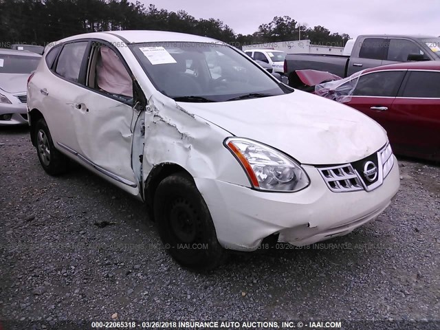 JN8AS5MT4DW511184 - 2013 NISSAN ROGUE S/SV WHITE photo 6