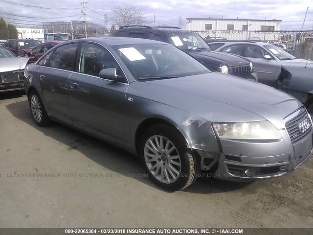 WAUDH74F77N147248 - 2007 AUDI A6 3.2 QUATTRO SILVER photo 1