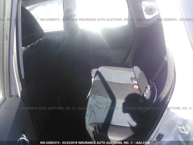 3N1CE2CP0GL358203 - 2016 NISSAN VERSA NOTE S/S PLUS/SV/SL/SR GRAY photo 8