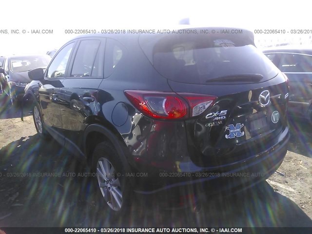 JM3KE4CY0F0482617 - 2015 MAZDA CX-5 TOURING BLACK photo 3