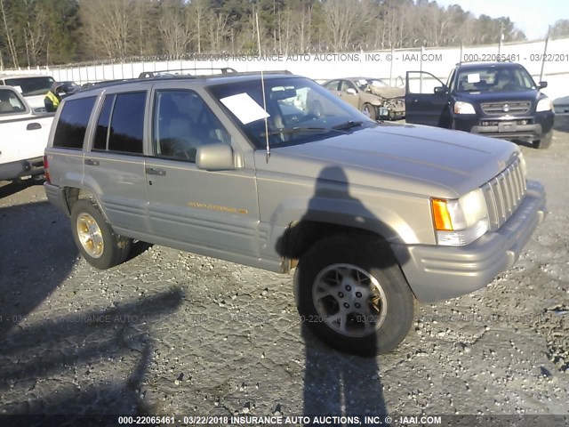 1J4GZ78S8VC739040 - 1997 JEEP GRAND CHEROKEE LIMITED/ORVIS GRAY photo 1