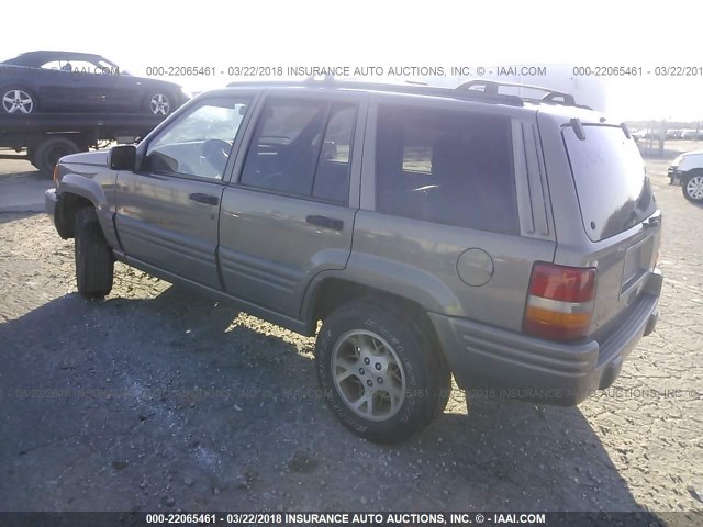 1J4GZ78S8VC739040 - 1997 JEEP GRAND CHEROKEE LIMITED/ORVIS GRAY photo 3
