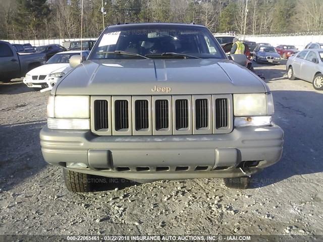 1J4GZ78S8VC739040 - 1997 JEEP GRAND CHEROKEE LIMITED/ORVIS GRAY photo 6