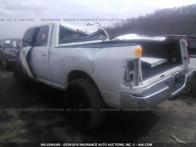 3C6UR5DL4HG535520 - 2017 RAM 2500 SLT WHITE photo 3