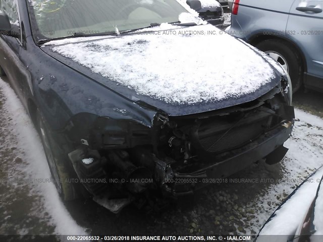 1G1ZA5E02A4101487 - 2010 CHEVROLET MALIBU LS ლურჯი ფოტო 6