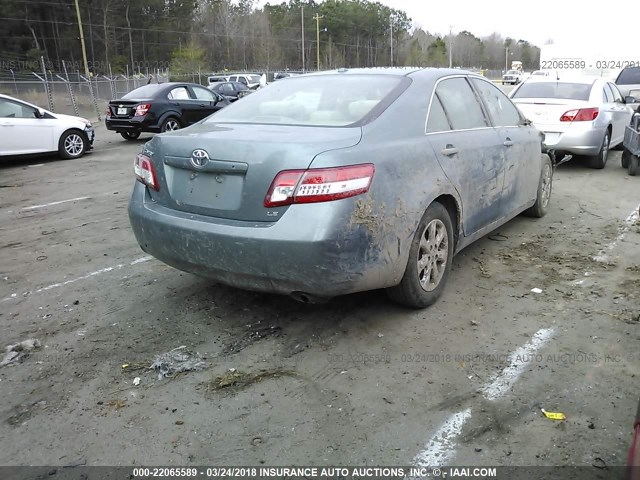 4T1BF3EKXAU559628 - 2010 TOYOTA CAMRY SE/LE/XLE Жасыл фото 4