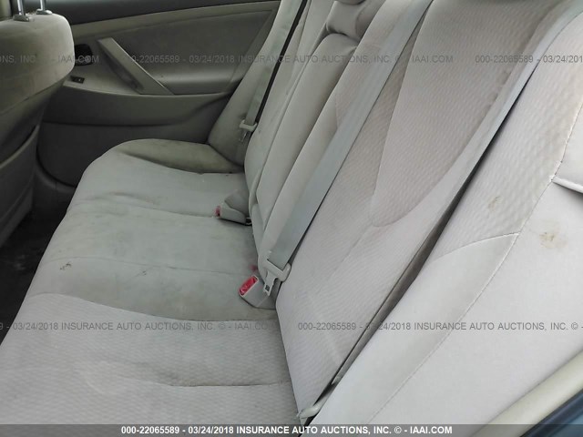 4T1BF3EKXAU559628 - 2010 TOYOTA CAMRY SE/LE/XLE Жасыл фото 8