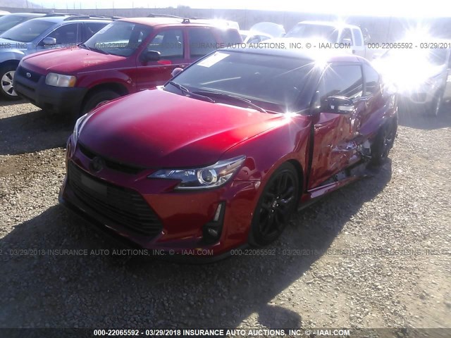 JTKJF5C72GJ026640 - 2016 TOYOTA SCION TC 红色 照片 2
