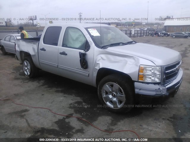 3GCRCREA2AG152654 - 2010 CHEVROLET SILVERADO C1500  LS SILVER photo 1