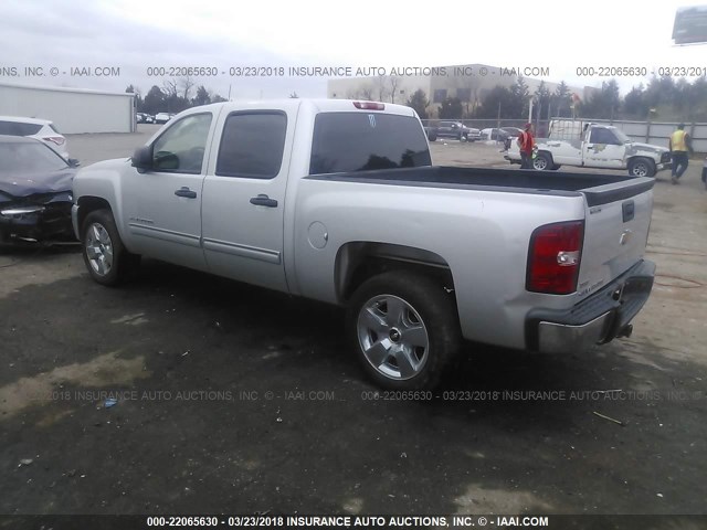 3GCRCREA2AG152654 - 2010 CHEVROLET SILVERADO C1500  LS SILVER photo 3