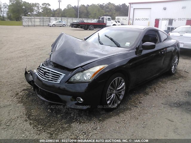 JN1CV6EK2BM214840 - 2011 INFINITI G37 SPORT BLACK photo 2