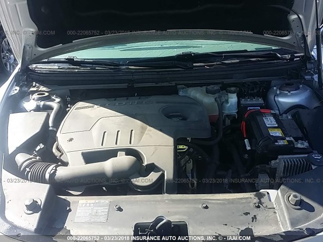 1G1ZB5E09CF302985 - 2012 CHEVROLET MALIBU LS 银色 照片 10