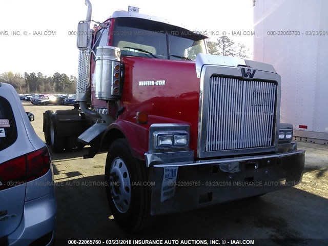 5KJJAECV77PZ32867 - 2007 WESTERN STAR/AUTO CAR 4900 4900FA RED photo 1