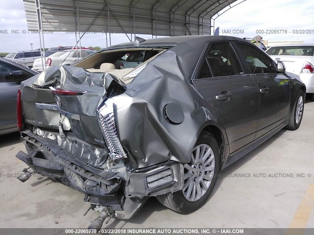 1G6DE5EG9A0104934 - 2010 CADILLAC CTS LUXURY COLLECTION Ոսկեգույն լուսանկար 4