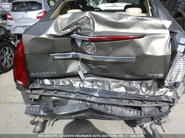 1G6DE5EG9A0104934 - 2010 CADILLAC CTS LUXURY COLLECTION Ոսկեգույն լուսանկար 6