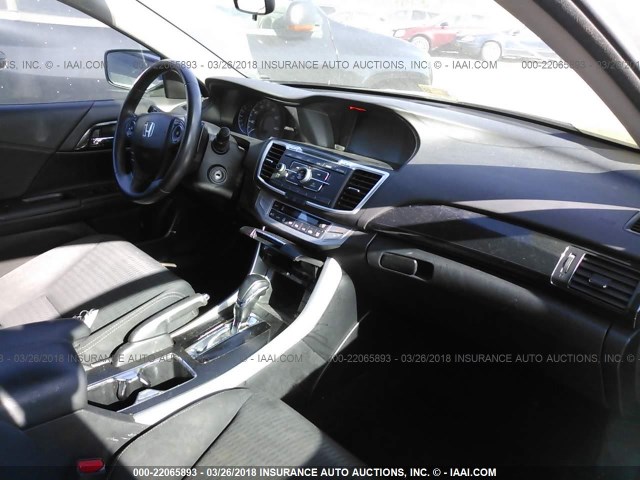 1HGCR2F54EA010261 - 2014 HONDA ACCORD SPORT SILVER photo 5