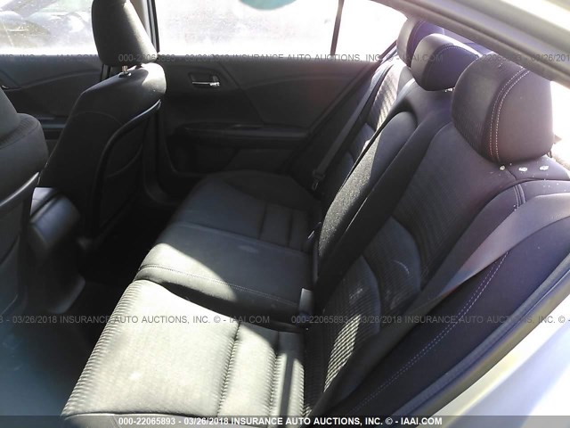1HGCR2F54EA010261 - 2014 HONDA ACCORD SPORT Күміс фото 8
