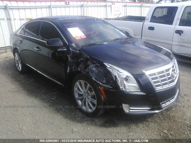 2G61S5S3XD9115660 - 2013 CADILLAC XTS PREMIUM COLLECTION BLACK photo 1