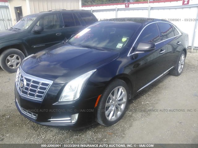 2G61S5S3XD9115660 - 2013 CADILLAC XTS PREMIUM COLLECTION BLACK photo 2