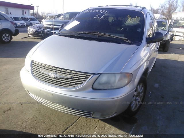 2C4GT54L72R623003 - 2002 CHRYSLER TOWN & COUNTRY LXI SILVER photo 6