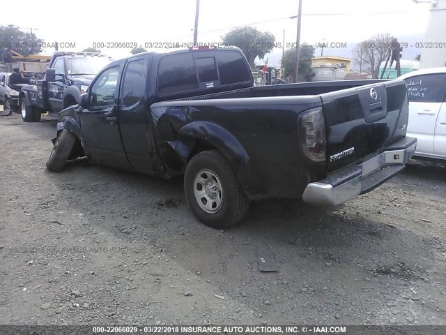 1N6BD06TX7C400412 - 2007 NISSAN FRONTIER KING CAB XE BLACK photo 3