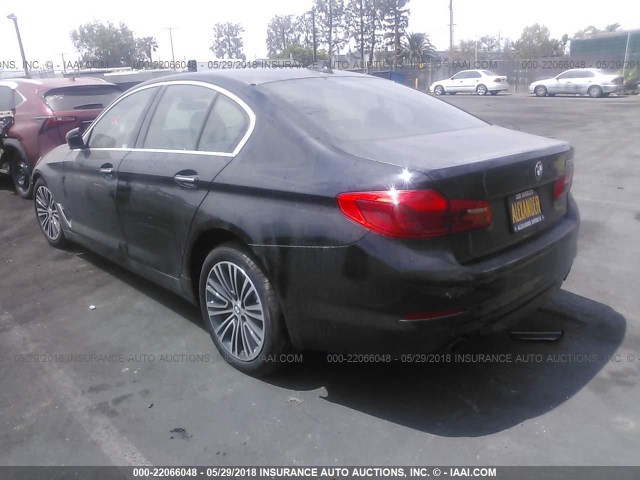 WBAJA5C53JWA36799 - 2018 BMW 530 I BLACK photo 3