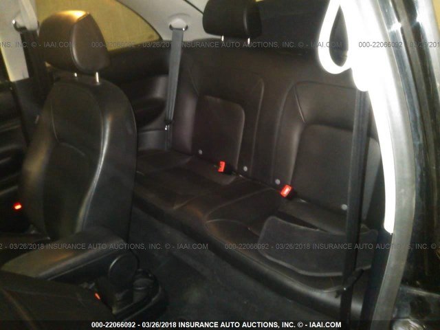 3VWPG3AG7AM012844 - 2010 VOLKSWAGEN NEW BEETLE 黑色 照片 8