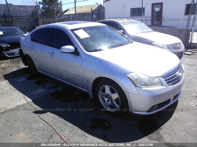 JNKAY01E76M114259 - 2006 INFINITI M35 SPORT SILVER photo 1