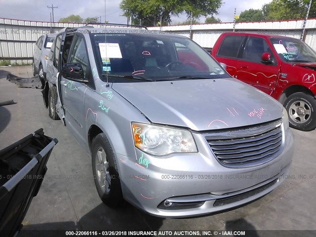 2C4RC1BG2CR308893 - 2012 CHRYSLER TOWN & COUNTRY TOURING SILVER photo 1