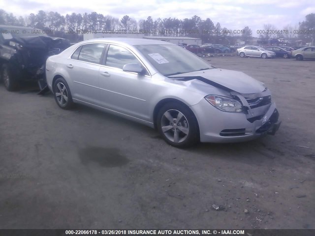 1G1ZC5E14BF197373 - 2011 CHEVROLET MALIBU 1LT 银色 照片 1