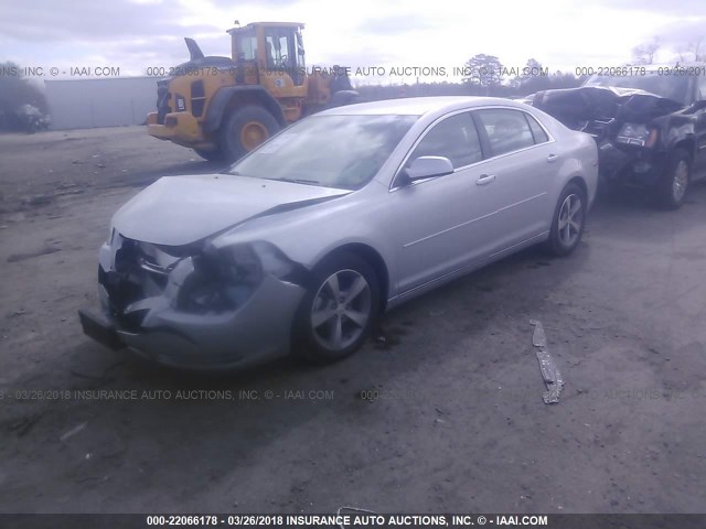 1G1ZC5E14BF197373 - 2011 CHEVROLET MALIBU 1LT 银色 照片 2