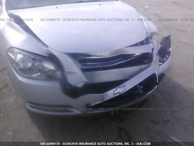 1G1ZC5E14BF197373 - 2011 CHEVROLET MALIBU 1LT 银色 照片 6
