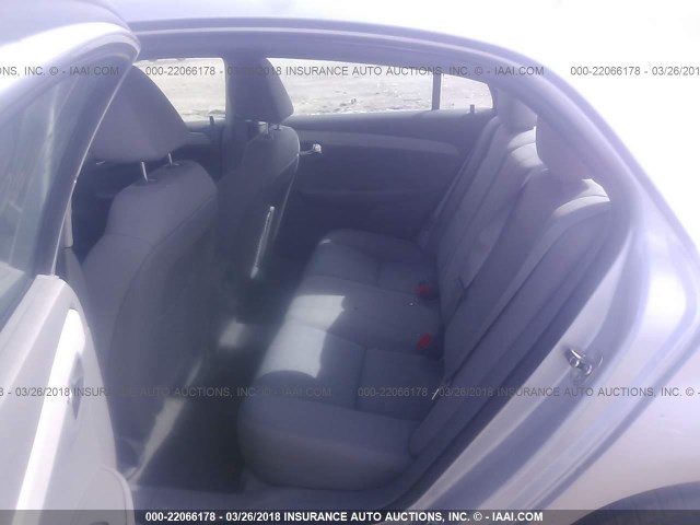 1G1ZC5E14BF197373 - 2011 CHEVROLET MALIBU 1LT 银色 照片 8