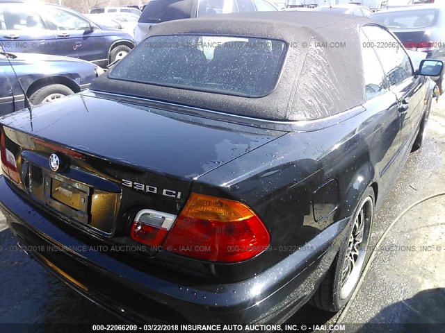WBABS53491JU83088 - 2001 BMW 330 CI BLACK photo 4
