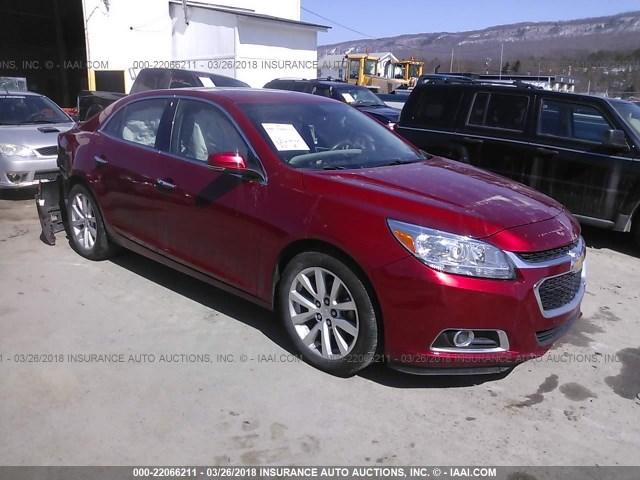1G11H5SL0EF254936 - 2014 CHEVROLET MALIBU LTZ 红色 照片 1