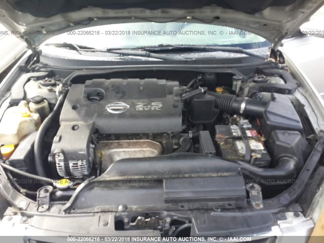 1N4AL11D13C119087 - 2003 NISSAN ALTIMA S/SL SILVER photo 10